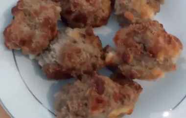 Delicious and Gluten-Free Sausage Balls