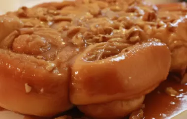 Delicious and gooey caramel pecan rolls that you can make overnight for a stress-free breakfast treat.