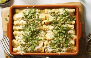 Delicious and Healthier Turkey Enchiladas