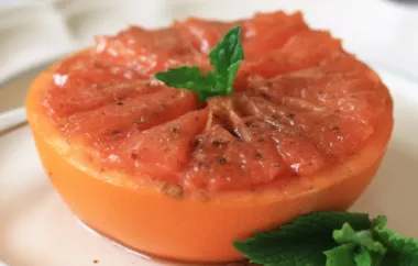 Delicious and Healthy Air-Fryer Broiled Grapefruit Recipe