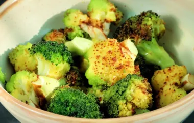 Delicious and Healthy Air Fryer Roasted Broccoli and Cauliflower Recipe