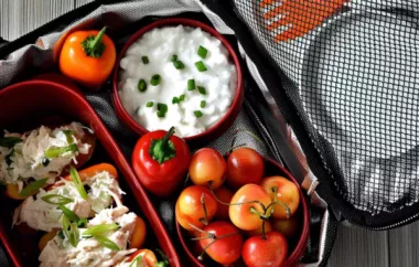 Delicious and Healthy Baby Bell Peppers with Chicken Salad Recipe