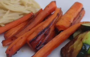 Delicious and Healthy Balsamic Roasted Carrots