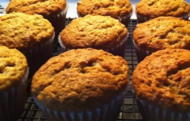 Delicious and Healthy Banana Flax Seed Muffins Recipe