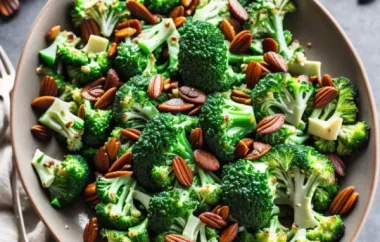 Delicious and Healthy Best Broccoli Salad Recipe