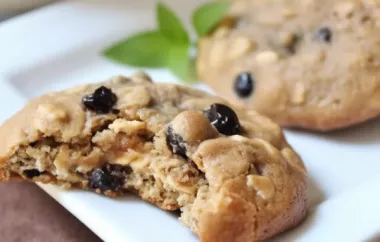 Delicious and Healthy Blueberry Oatmeal Cookies Recipe