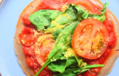 Delicious and Healthy Buckwheat Tortilla Pizza Recipe