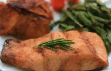 Delicious and Healthy Cardamom Maple Salmon