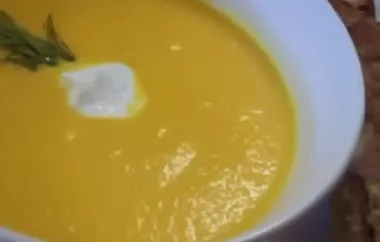 Delicious and Healthy Carrot Soup à la Louise