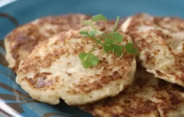 Delicious and Healthy Cauliflower Patties