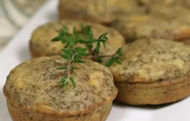 Delicious and Healthy Cheesy Grain-Free Protein Muffins Recipe