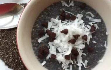 Delicious and Healthy Chia Pudding Recipe