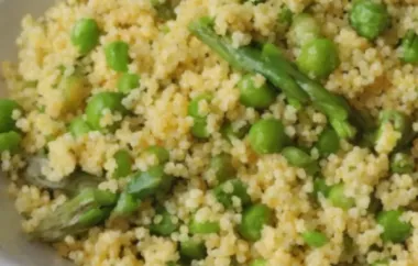 Delicious and Healthy Couscous Primavera Recipe