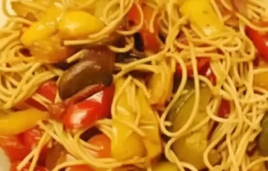Delicious and Healthy Easy Vegetarian Pasta Primavera Recipe