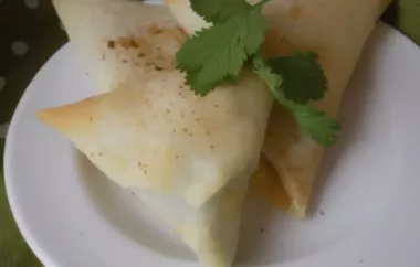 Delicious and Healthy Easy Veggie Samosas