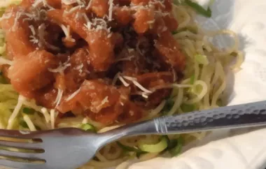 Delicious and Healthy Eggplant Bolognese Recipe