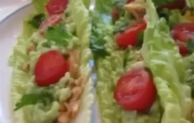 Delicious and Healthy Fish Tacos in Lettuce Shells Recipe