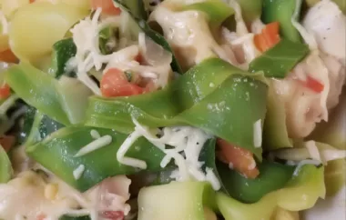 Delicious and Healthy Garlic Zoodles Pasta Recipe