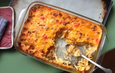 Delicious and Healthy Gluten-Free Spicy Breakfast Casserole