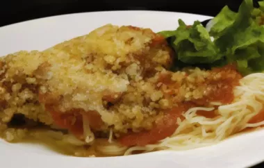 Delicious and Healthy Grain-Free Chicken Parmesan Recipe