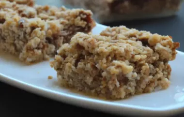 Delicious and Healthy Gran's Date Bars