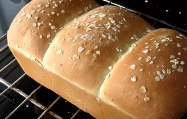 Delicious and Healthy Light Oat Bread Recipe