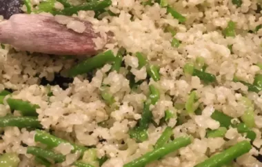 Delicious and Healthy Low Carb Asparagus Cauli Risotto Recipe