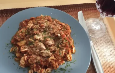 Delicious and Healthy Low Fat Ground Turkey Pasta Recipe