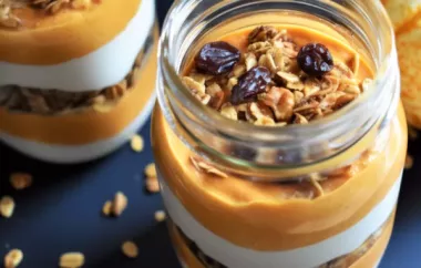Delicious and Healthy Maple Pumpkin Yogurt Parfait Recipe