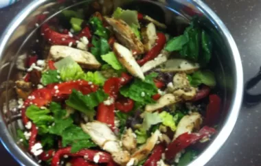 Delicious and Healthy Mediterranean Chicken Salad Recipe