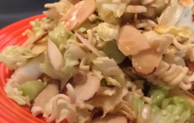 Delicious and Healthy Napa Cabbage Salad Recipe
