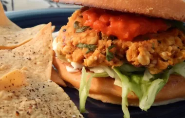 Delicious and Healthy North African Sweet Potato Burgers