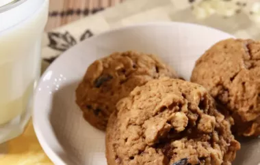 Delicious and Healthy Oatmeal Pumpkin Cookies