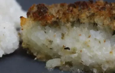 Delicious and Healthy Oven Baked Cod with Crunchy Bread Crumbs