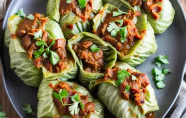 Delicious and Healthy Paleo Stuffed Cabbage Recipe