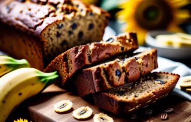 Delicious and Healthy Paleo Sunflower Banana Bread