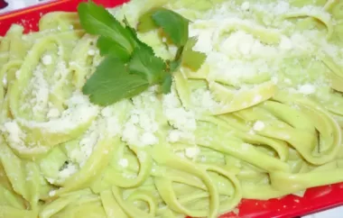 Delicious and Healthy Pasta Verde Recipe