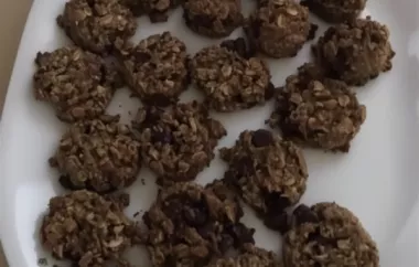 Delicious and Healthy Quinoa Oatmeal Cookies Recipe