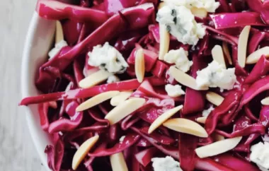 Delicious and Healthy Red Cabbage Salad