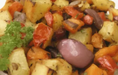 Delicious and Healthy Roasted Vegetables Recipe