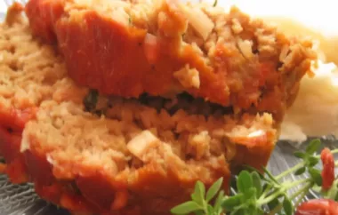 Delicious and Healthy Rosemary Turkey Meatloaf Recipe