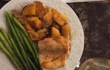 Delicious and Healthy Salmon with Scalloped Sweet Potatoes
