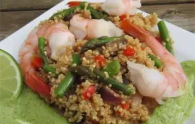 Delicious and Healthy Shrimp and Quinoa Stir Fry Recipe
