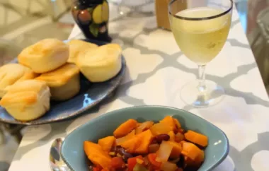 Delicious and Healthy Slow Cooker Vegan Sweet Potato Chili Recipe