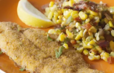 Delicious and Healthy Southern Style Oven Fried Catfish Recipe