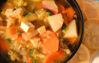 Delicious and Healthy Tofu Noodle Soup Recipe