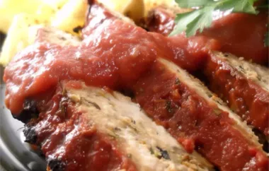 Delicious and Healthy Veggie Turkey Meatloaf with a Tangy Balsamic Glaze