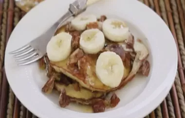Delicious and Healthy Wheat-Free Banana Pancakes Recipe