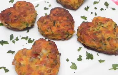 Delicious and Healthy Zucchini Carrot Patties with Bacon