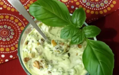 Delicious and Healthy Zucchini Salad Recipe with Creamy Yogurt Dressing